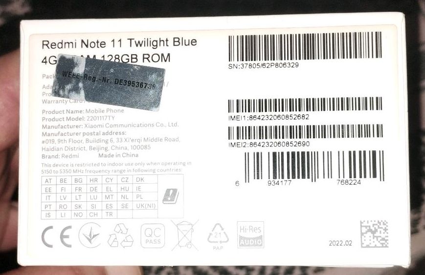Redmi Note 11 128GB in Berlin