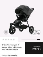 Kinderwagen britax römer b motion 3 plus. Inkl babywanne Baden-Württemberg - Deizisau  Vorschau