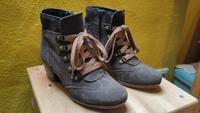 Stiefel Stiefelette Damenschuh 39 Wildleder Bayern - Heilsbronn Vorschau
