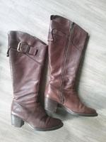 Stiefel ☆ Leder ☆ Gr 38 ☆ Marc o Polo ☆ dunkelbraun Burglesum - Burg-Grambke Vorschau