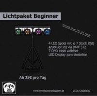 [VERMIETUNG] Lichtpacket Beginner Event Lichtanlage Sachsen-Anhalt - Magdeburg Vorschau