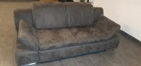 Sofa grau velour Saarland - Merzig Vorschau