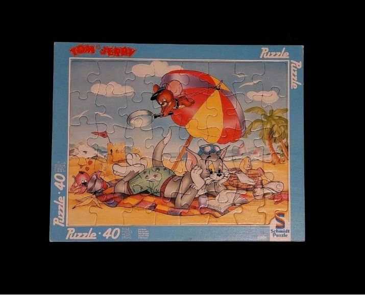 Rahmenpuzzle Tom & Jerry 40 Teile Puzzle in Eisleben