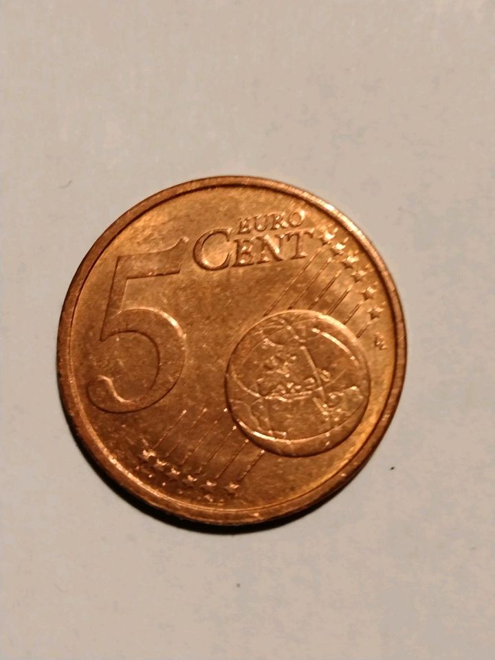 5 € Cent Münze SLOVENSKO 2009 in Visbek