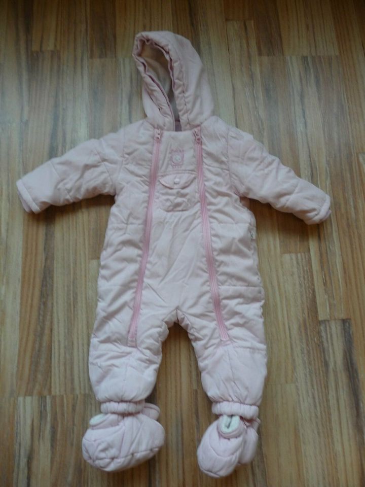 wie neu rosa Mädchen Overall Winter-Kleidung Anzug Polar Kanz 74 in Rösrath