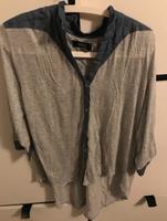 Graue Dieselbluse Jeansstoff Shirt lange Bluse leicht Stuttgart - Stuttgart-West Vorschau