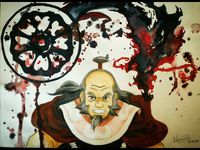 Unikat/ Handgemaltes Bild Onkel Iroh -Avatar the last Airbender Aachen - Aachen-Mitte Vorschau