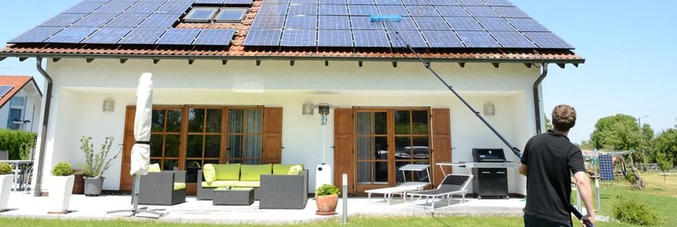 PV Anlagen Solaranlagen Photovoltaikanlagen reinigen in Saarbrücken