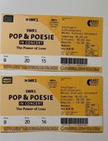 SWR1 Pop & Poesie 2 Tickets Stuttgart Sa 18.5.24 Paketpreis Stuttgart - Stuttgart-Nord Vorschau