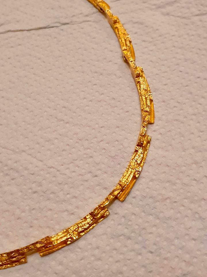 LAPPONIA Collier, 585 Gold, 27,8 g, 1976 in Berlin