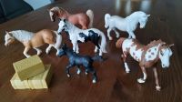 Schleich * 5 Pferde * 1 Fohlen * 3 Heuballen Nordrhein-Westfalen - Dülmen Vorschau