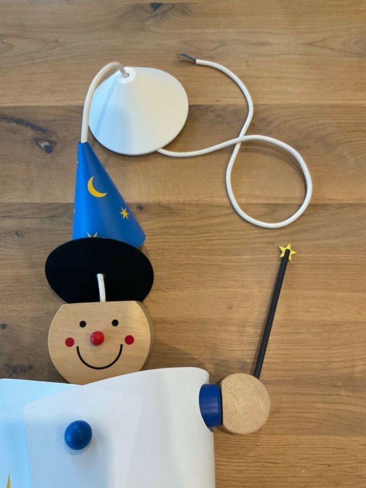 HABA Winzard Zauberer Deckenlampe Kinderzimmerlampe in Ratingen