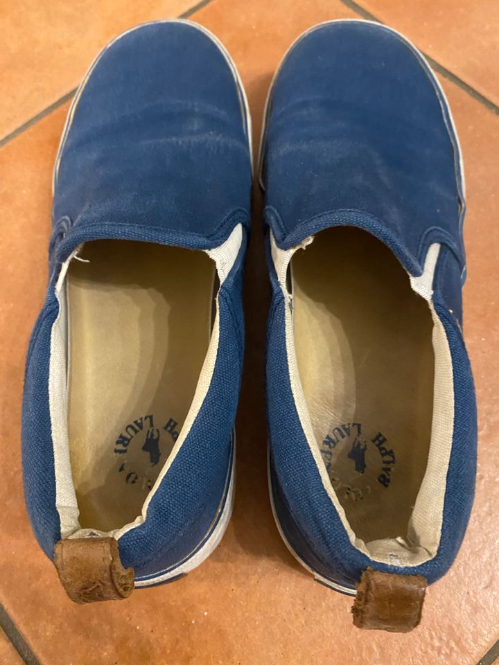 Polo Ralph Lauren Canvas Slip On Sneaker Gr.EU 38 UK 5 in Leipzig