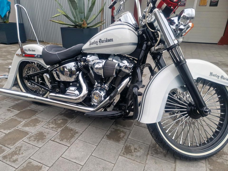 Harley Davidson Softail Chicano Custombike Tausch möglich! in Waldenburg