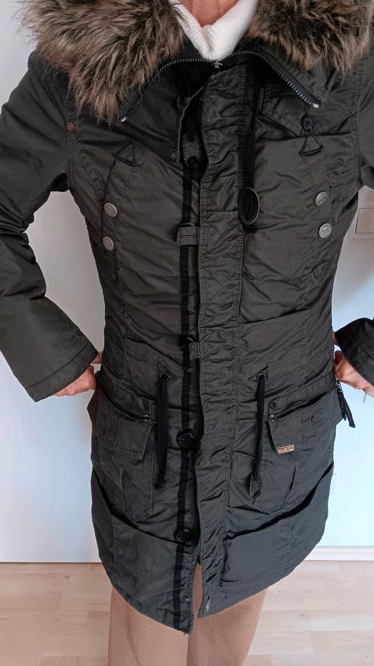 Khujo Winterparka gewachst Navy in Herten