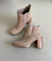 Higheel Stiefelette Stiefel mit Absatz hellbraun 37 Baden-Württemberg - Aichtal Vorschau