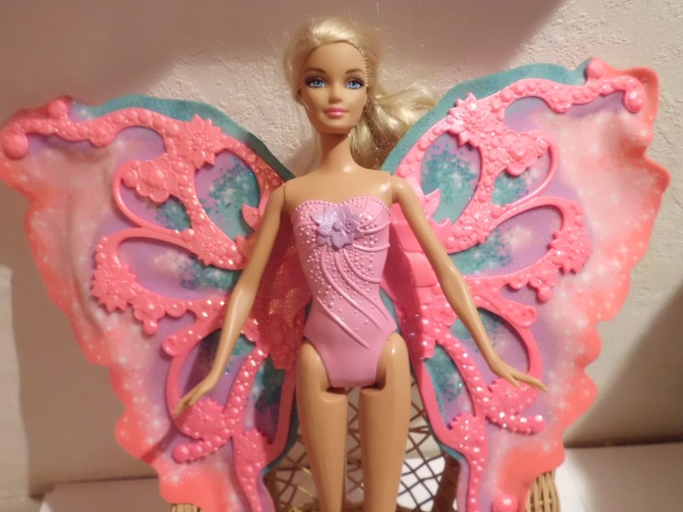 Barbie  " Butterfly " ( ohne Rattan Stuhl !! ) in Deggingen