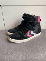 Hummel sneaker Turnschuhe gr 37 schwarz lila pink Niedersachsen - Wunstorf Vorschau