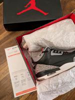 2018 Nike Air Jordan 3 retro black cement US 11,5 Hessen - Gelnhausen Vorschau