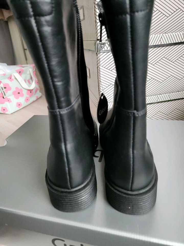 Schwarze Gabor Boots Gr. 39 neu in Hiltrup