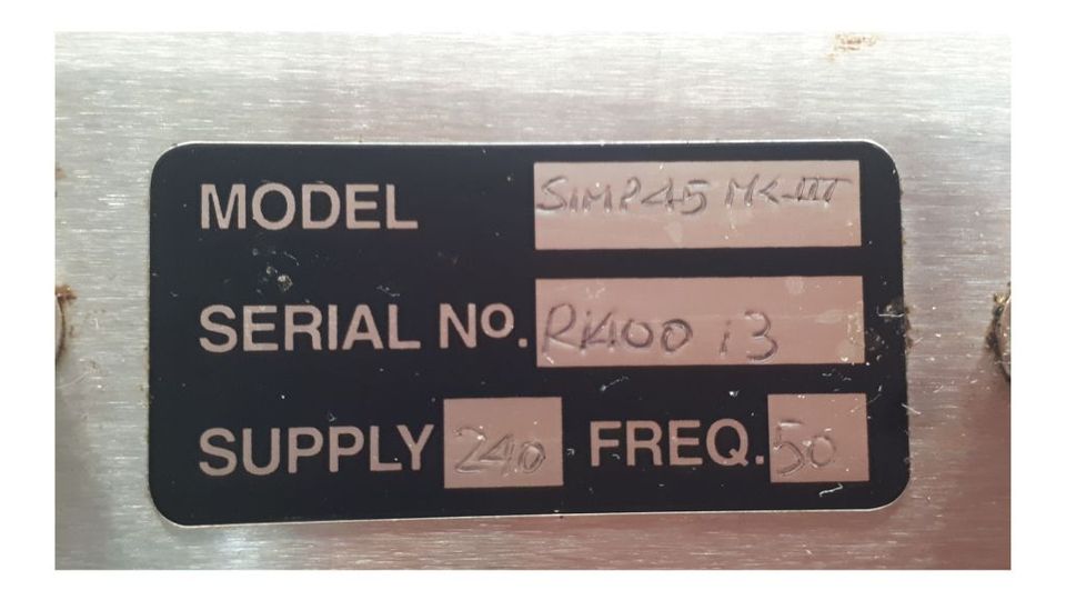 SIMP 45 MK III Edelstahl Folienverpackungsmaschine 45876 in Dinslaken