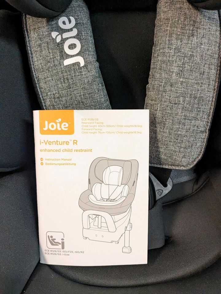Joie i-Venture R + i-Base Advance Kindersitz in Tettnang