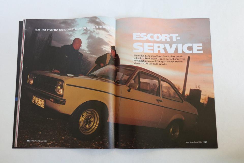 Ford ESCORT 1975 Literaturpaket 3 Hefte mot auto-journal u.a. in Neu Wulmstorf