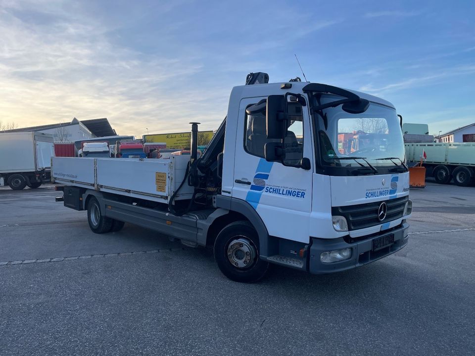 Mercedes-Benz Atego 816 Ladekran Hiab 066 Duo in Ergoldsbach