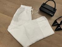 ZARA weiße Hose Sommerhose S ♦️♦️♦️ Hessen - Bürstadt Vorschau