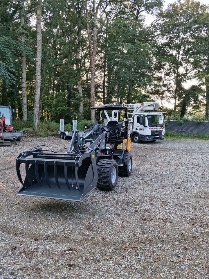 Radlader Greifschaufel mieten leihen Mietpark Westerstede in Westerstede