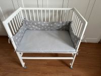 Fabimax Beistellbett Babybett Boxspring weiß inkl. Zubehör Nordrhein-Westfalen - Meschede Vorschau