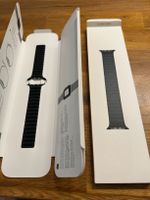 Original Apple Watch Leather Link Midnight S/M München - Schwabing-West Vorschau