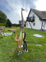 Deko Giraffen Kamel Afrikanische Figuren 1 m, 2 m Mecklenburg-Vorpommern - Rubenow (bei Wolgast) Vorschau