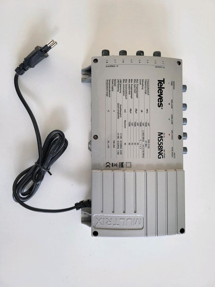 Sat Multiswitch Televes MS58NG in Walddorfhäslach