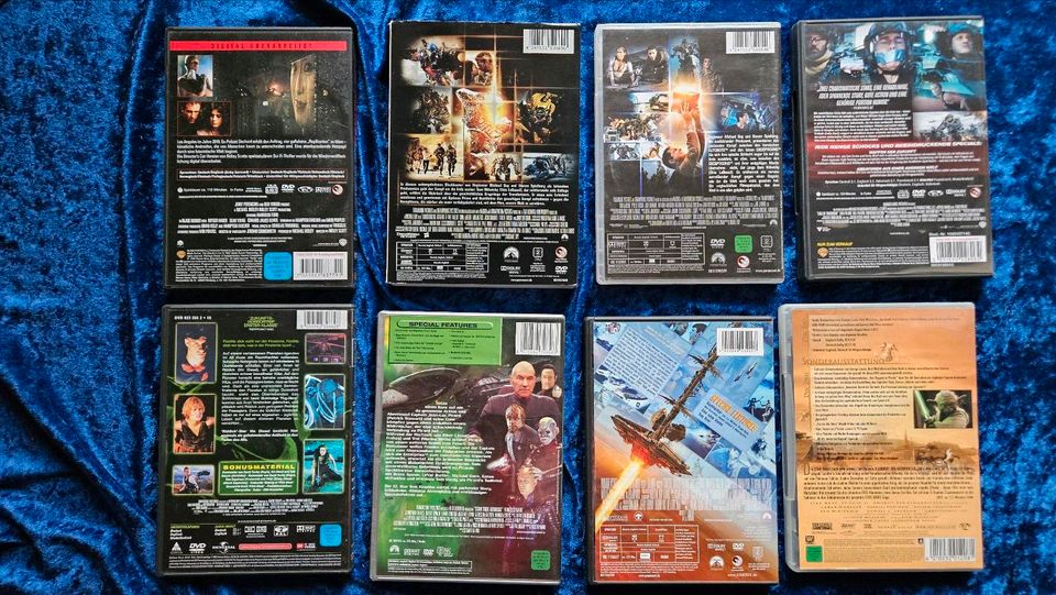 8 x DVD science fiction in Prien