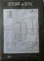 Schnittmuster coole Jacke Gr. 36 von Stoff&Stil NEU Nordrhein-Westfalen - Harsewinkel - Marienfeld Vorschau