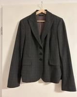 Grauer Blazer mit Karomuster von Sinsley Gr. 36 Düsseldorf - Bilk Vorschau