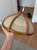 Lampe Deckenleuchte midcentury Netz Vintage Retro Holz Hessen - Wiesbaden Vorschau