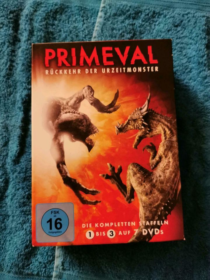 PRIMEVAL  komplette Staffeln 1 bis 3 auf 7 DVD's in Altenberge