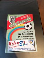 Stadionheft Programm BV Cloppenburg - FC Bremerhaven 99/00 Niedersachsen - Edewecht Vorschau