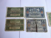 alt Reichsbanknote 10, 20 und 50 Mark 1915, 1919, 1920 Geld Orig. Thüringen - Erfurt Vorschau