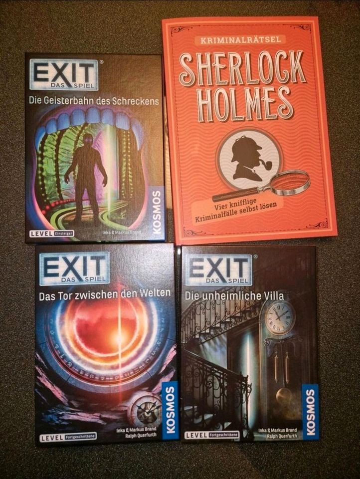 Exit Spiele neuwertig in Augsburg