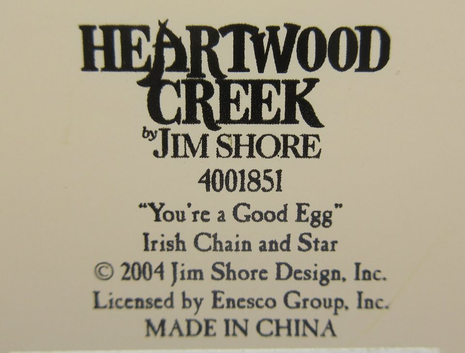 JIM SHORE "You‘re a Good Egg" Hasenvater + Kind * 2004 * 20,5 cm in Dortmund