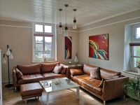 Leder Couch, cognac Farbe Nordrhein-Westfalen - Geilenkirchen Vorschau