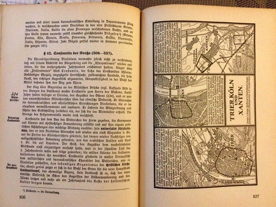 Lehrbuch der Geschichte für höhere Schulen 1929 1. BND, Ausgabe B in Köln