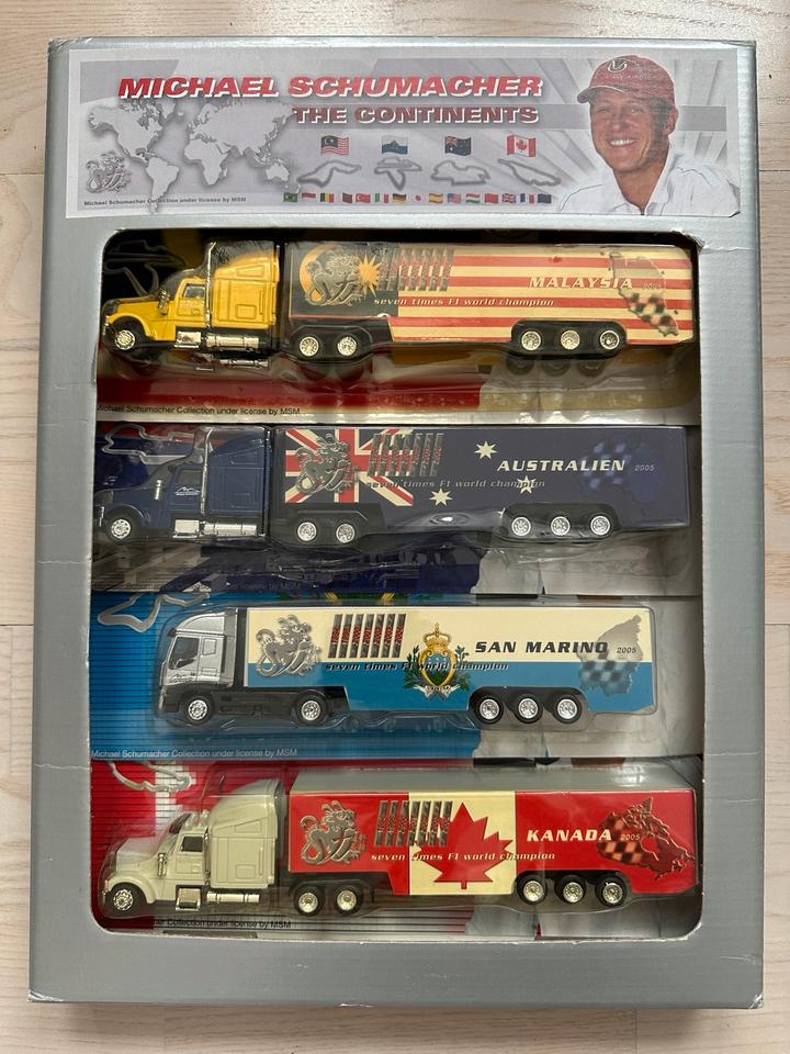 Michael Schumacher Fanbox Truck Edition LKW inkl. Versand in Auerbach in der Oberpfalz