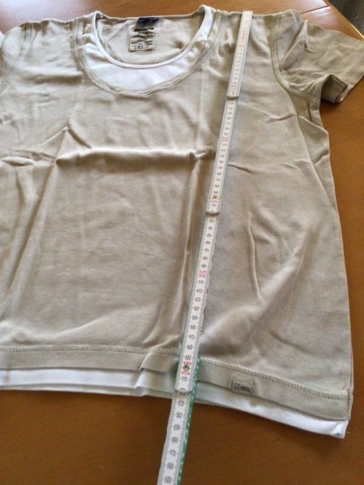 Shirt Cecil,xxl, beige, weiss, Gr.44/46 in Neustadt