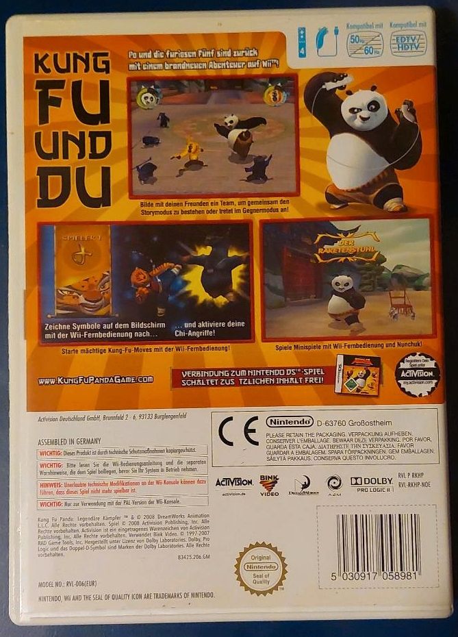 Nintendo Wii "Kung Fu Panda" in Dortmund