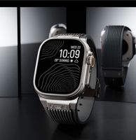 Apple Watch Ultra Armband Silikon Metal Faltschließe 49mm Nordrhein-Westfalen - Bad Driburg Vorschau