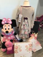 ⭐️ MONNALISA Kleid Einsatz Rosen NEU NP 185€ Gr. 98 Nordrhein-Westfalen - Greven Vorschau